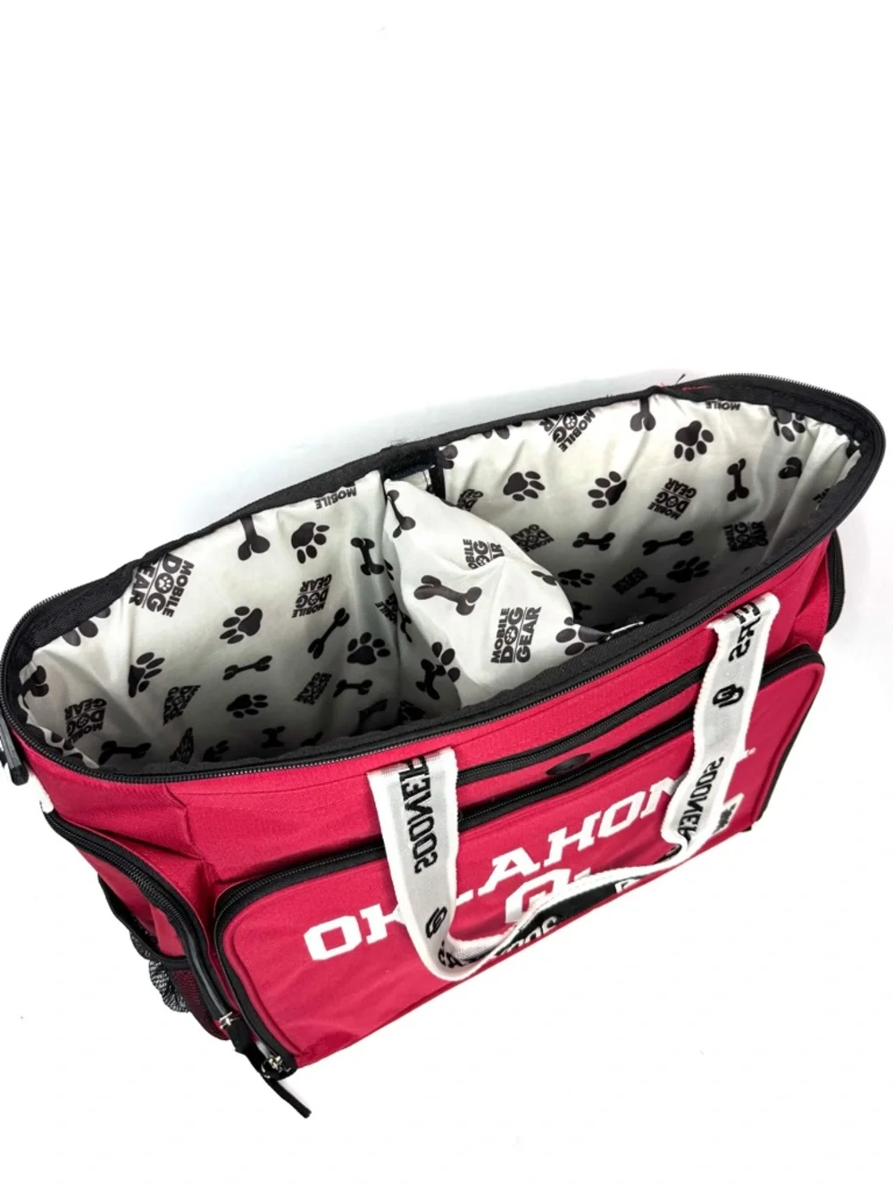 Mobile Dog Gear Clemson Tigers NCAA Away Bag (16.5” x 12” x 8”) In Red